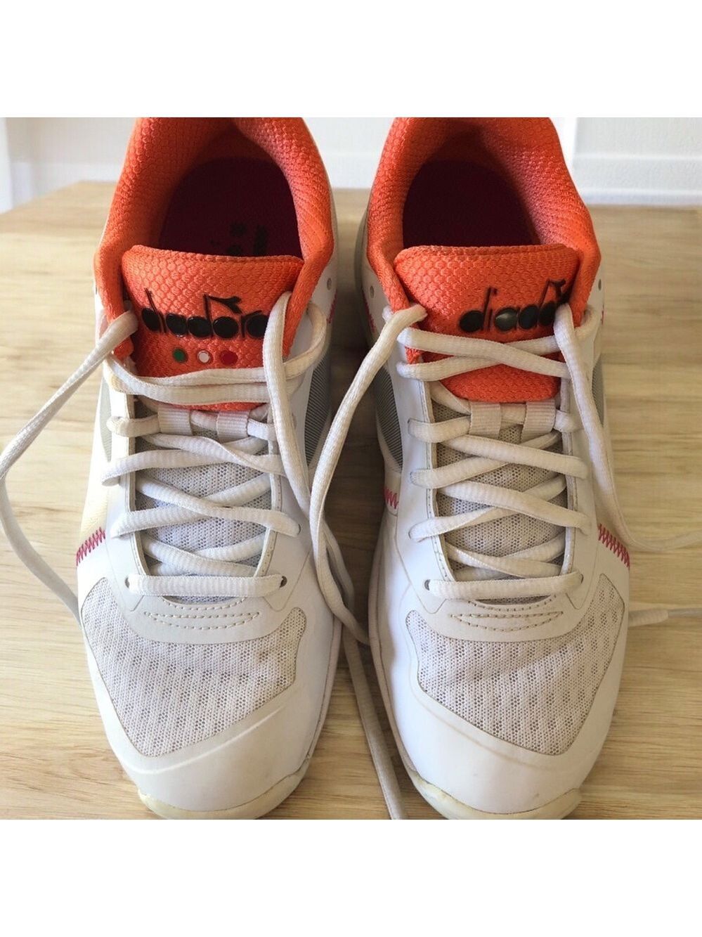WOMENS 8 Pickleball Tennis Sneakers Diadora Trofeo W AG All Ground Court Shoes